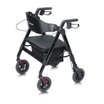 Assento amplo dobrável Rollator Walker FlyingJoy Heavy Duty