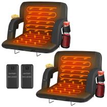 Assento aquecido para estádio HOPERAN com encosto e power bank de 20000 mAh Assento aquecido para estádio HOPERAN com encosto e power bank de 20000 mAh