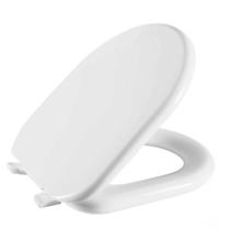 Assento Astra Almofadado Para Bacia Branco Tca/k