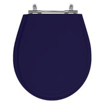 Assento Avalon Azul Cobalto Tampa Vaso Ideal Standard MDF Assento Avalon Azul Cobalto Tampa Vaso Ideal Standard MDF
