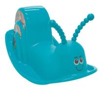 Assento balanco em plastico infantil dindon azul