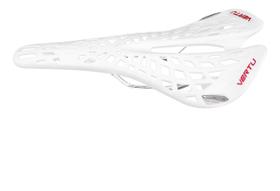 Assento Branco de Bike Vertu Spider Vazado Profissional Ciclismo Mountain Bike Speed Ultra Leve