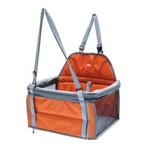 Assento cadeirinha p/ carro tubline transpet adventure laranja pets até 10 kg 3303-n27