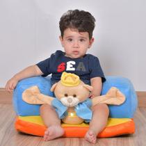 Assento Cadeirinha para Bebê Príncipe Urso Azul