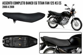 Assento Completo Banco CG Titan FAN 125 KS ES 2000 A 2008 Assento Completo Banco CG Titan FAN 125 KS ES 2000 A 2008