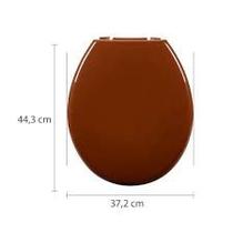 Assento convencional oval tampa para vaso sanitário almofadado - ASTRA