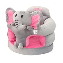 Assento de Apoio para Bebê Aprender a Sentar Elefante Rosa Baby