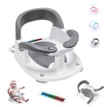 Assento de banho para bebês Wddbb 360 estável por 6 a 18 meses com ventosas