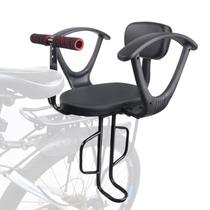 Assento de bicicleta infantil traseiro OUSEXI para crianças de 2 a 8 anos, preto