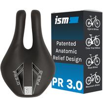 Assento de bicicleta ISM PR 3.0 Noseless Anatomic Relief Saddle