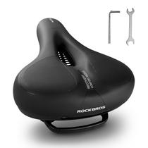 Assento de bicicleta ROCKBROS Comfort Saddle impermeável para homens e mulheres