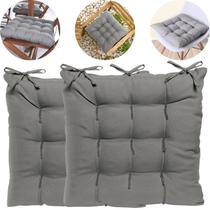 Assento de Cadeira Oxford 40cm x 40cm Cinza