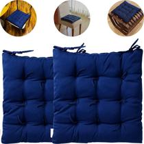 Assento de Cadeira Oxford 40cm x 40cm Jeans