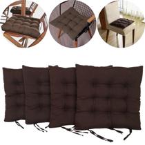 Assento de Cadeira Oxford 40cm x 40cm Marrom