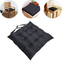 Assento de Cadeira Oxford 40cm x 40cm Preto