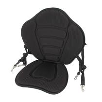 Assento de caiaque Run Wave, luxuoso assento de SUP para canoa acolchoada, preto/cinza Assento de caiaque Run Wave, luxuoso assento de SUP para canoa acolchoada, preto/cinza