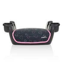 Assento de Carro Booster Evenflo GoTime No Back - Cor Rosa