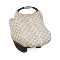 Assento de carro Canopy Little Unicorn Cotton Muslin Adobe Assento de carro Canopy Little Unicorn Cotton Muslin Adobe