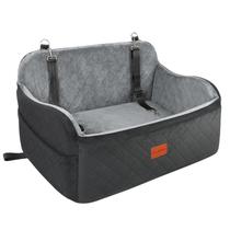 Assento de Carro para Cães Lealchum (Até 25kg, 2 Cães Pequenos) - Preto/Cinza Assento de Carro para Cães Lealchum (Até 25kg, 2 Cães Pequenos) - Preto/Cinza