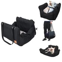 Assento de carro para cães Mekek Pet Booster inflável de segurança de viagem