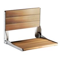 Assento de chuveiro dobrável Moen Home Care Teak Wood DN7110
