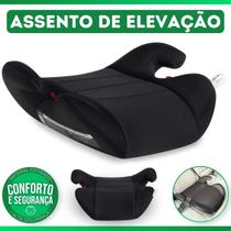 Assento de Elevação Estofado Kids Clippy 15 à 36kg - Preto