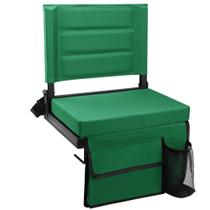 Assento de estádio Maeytau portátil acolchoado para arquibancada, kit com 2 Assento de estádio Maeytau portátil acolchoado para arquibancada, kit com 2