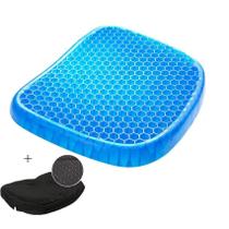 Assento De Gel Almofada Silicone Escaras Ortopédico Egg Sit