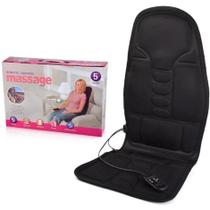 Assento de Massagem com Almofada Robótica - 5 Modos, Calor