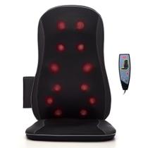 Assento de Massagem Shiatsu 3D Costa e Lombar - Relaxshop