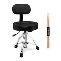 Assento de Motocicleta Ktaxon Drum Throne com Encosto - Grande Conforto