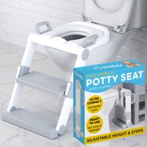 Assento de Treinamento Infantil Potty Nettily - Dobrável com Escada