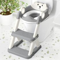 Assento de Treinamento Potty COOSEYA 2 em 1 Impermeável Cinza Assento de Treinamento Potty COOSEYA 2 em 1 Impermeável Cinza