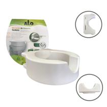 Assento De Vaso Elevado 14 cm P/idosos Deficientes Alo