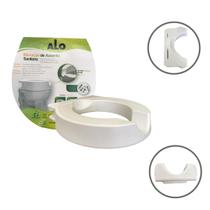 Assento De Vaso Elevado 7,5 cm P/idosos Deficientes Alo Assento De Vaso Elevado 7,5 cm P/idosos Deficientes Alo