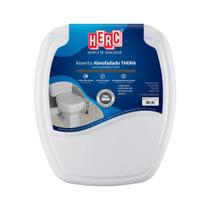 Assento De Vaso Sanitário Almofado Thema Cinza Claro Herc