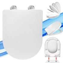 Assento de Vaso Sanitário Carrara com Sistema Soft Close e Retira Fácil