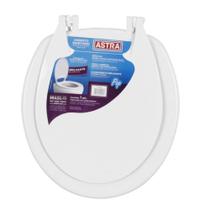 Assento De Vaso Sanitário Oval Universal Astra Plus Branco