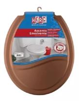 Assento De Vaso Sanitário Universal Oval Herc Envelopado Preto,Branco,Bege,Caramelo E Cinza Claro