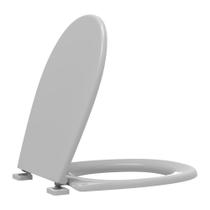 Assento deca village cinza convencional resina termofixo