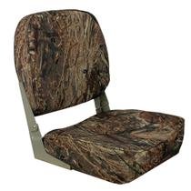 Assento dobrável Springfield Marine 1040627 com encosto baixo - Mossy Oak Assento dobrável Springfield Marine 1040627 com encosto baixo - Mossy Oak