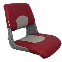 Assento dobrável Springfield Skipper 1061018 cinza/vermelho