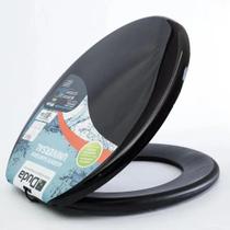 Assento Duda Oval Universal Preto 30800 - 796018 Assento Duda Oval Universal Preto 30800 - 796018