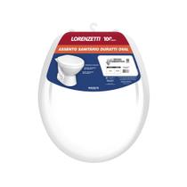 Assento Duratti PP Branco - Lorenzetti Branco Assento Duratti PP Branco - Lorenzetti Branco