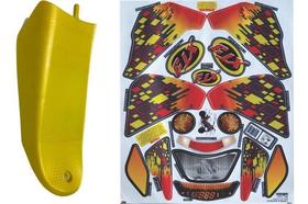 Assento E Adesivo Para Moto Xt3 Bandeirante Grafite Assento E Adesivo Para Moto Xt3 Bandeirante Grafite