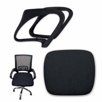 Assento e Braços Conjunto Cadeira de Escritorio Peça Reposiçao Reparo Trabalho Casa Home Office Assento e Braços Conjunto Cadeira de Escritorio Peça Reposiçao Reparo Trabalho Casa Home Office
