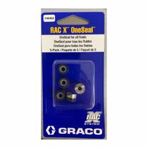 Assento e Gaxeta do Bico Rac X Kit com/ 5 und 246453 Original Graco Assento e Gaxeta do Bico Rac X Kit com/ 5 und 246453 Original Graco