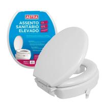 Assento Elevado Almofadado Oval 7cm PNE com Trava Astra Assento Elevado Almofadado Oval 7cm PNE com Trava Astra
