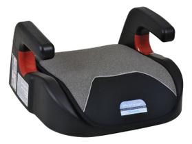 Assento Elevado Infantil P/ Carro Burigotto Até 36kg Booster Protege Mesclado Cinza