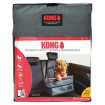 Assento Elevado Kong Travel Ultimate Safety Tether & Booster Seat Cadeirinha Para Cães e Gatos Até 12kg